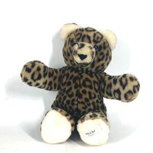 Dior doll bear bear interior leopard pattern Teddy bear Plush Doll cotton Brown